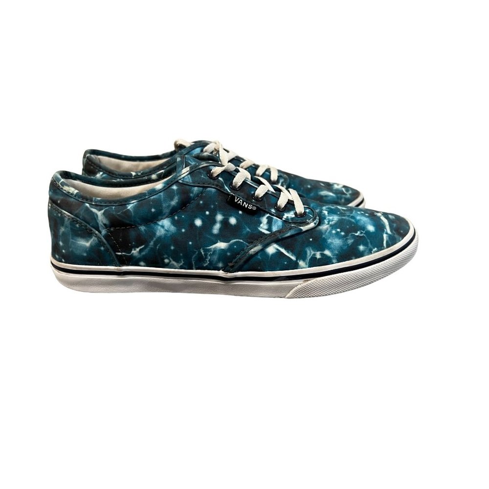 Vans Sneakers Womens 7.5 Galaxy Watermark Lace Up Shoes TC9R Multicolor